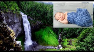 Baby Einschlafen hilfe  Wasserfall geräusch für babys  Naturgeräusche für babys [upl. by Uhsoj393]