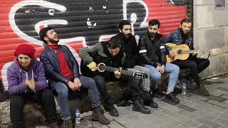 istiklal caddesi kürtçe sokak sanatçıları Recep göker Veysel Badak Nurullah Demirci HD [upl. by Teuton]