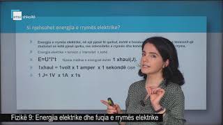 Fizikë 9  Energjia elektrike dhe fuqia e rrymës elektrike [upl. by Toland]