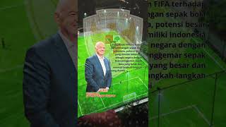 Pengakuan FIFA terhadap potensi Indonesia negara dengan basis penggemar sepak bola yang besar [upl. by Amias]