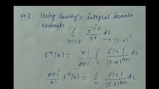 COMPLEX ANALYSIS INTEGRALS FORMULA BASED EXAMPLE CAUCHY THEOREM BY MRLAKHANOTA2000 [upl. by Nepean]