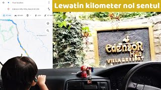 Rute Perjalanan ke Edensor Hills Villa Resorts dan Cafe di Sentul [upl. by Acirrej]