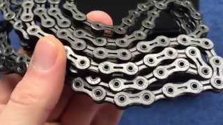 Install a Shimano quick link chain CNHG40 without any tools [upl. by Eveline]