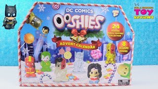 DC Comics OOSHIES Advent Calendar Batman Wonder Woman Squishy Toy Review  PSToyReviews [upl. by Ortensia761]