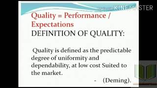 Demings 14 points TQM principles [upl. by Ert105]