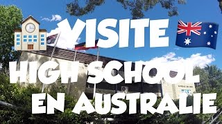 HIGH SCHOOL EN AUSTRALIE  Visite de mon lycée à Sydney [upl. by Marlin]