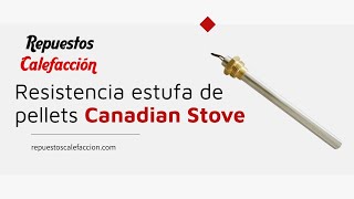 Resistencia Estufa de Pellet Canadian Stove [upl. by Geri342]