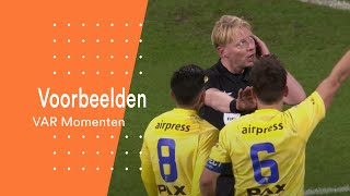 Voorbeelden  VAR Moment [upl. by Ariaet]