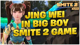 JING WEI IN BIG BOY SMITE 2 GAME [upl. by Nyladnarb784]