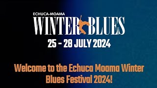 Echuca  Moama Winter Blues Festival 2024 [upl. by Eitsim]