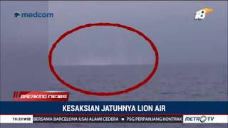 Awak Kapal Tugboat AS Jaya II Saksikan Jatuhnya Lion Air JT610 [upl. by Blodgett]