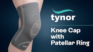 Knee Cap with Patellar Ring  Comfortable support for knee [upl. by Cogn]