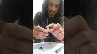 How to refill a disposable nanostix catridge with vape liquid [upl. by Leaper]