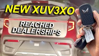 2024 XUV3XO IN AGRA STOCKYARD  29TH APRIL LAUNCH FINALLY  LED INDICATOR  NEW 2024 MAHINDRA XUV3XO [upl. by Suzy]