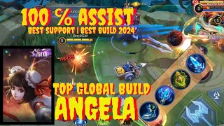 Angela best build sesion ini gameplay angela with top global build [upl. by Cornelle]