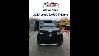 Unloading 2023 Lexus LX600 FSport [upl. by Brownley352]