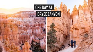 Our PERFECT one day at Bryce Canyon National Park [upl. by Htide832]