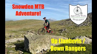 Mount Snowden Mountain Bike Adventure Up Llanberis Down Rangers Yr Wyddfa [upl. by Arbmat]