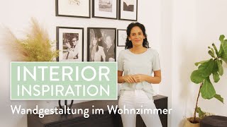 Wohnzimmer Inspiration Wandgestaltung I Interior Inspiration I WESTWING [upl. by Retrac707]