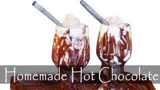 Homemade Hot Chocolate Recipe [upl. by Hassi]