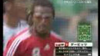 中田英寿 Hidetoshi Nakata 1 FOOTBALL MATCH 14 [upl. by Jarrett]