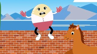 Humpty Dumpty  Nursery Rhymes amp Kids Songs [upl. by Ojeibbob]