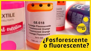 Fluorescente o Fosforescente Diferencias  totenartcom [upl. by Mandi]