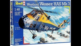 Revell 148 Westland Wessex HAS Mk3 on Coastal Kits Display Base [upl. by Edgardo]