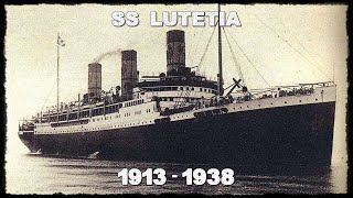 SS Lutetia 1913  1938 [upl. by Kaye492]