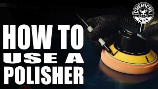 How To Use A Polisher  Car Detailing Basics  Chemical Guys  TORQX Dual Action Polisher [upl. by Pascia]