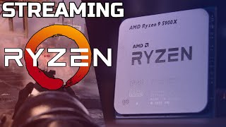 Ryzen 5900X Streaming  5900X vs 3900X vs 3600X  TechteamGB [upl. by Aremihc]