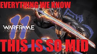 WARFRAME NEWS 11th Anniversary Full Overview All Alert DatesFree Items  Whispers In The Wall [upl. by Lemart]