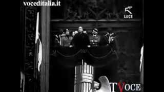 Discorso del Duce Benito Mussolini a Milano 25 ottobre 1932 [upl. by Judy]