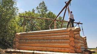 Building Off Grid Log Cabin  Ep 16  Sometimes Things Dont Go as Planned [upl. by Loreen]