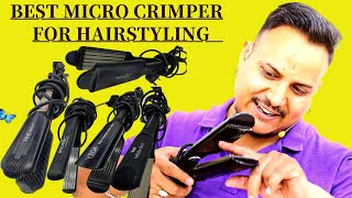 best hair cripmer for hairstyling  best hair micro crimper  how to choose best hair crimper [upl. by Cindi]