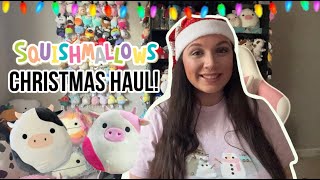 All of the SQUISHMALLOWS I got for Christmas  INSANE CHRISTMAS HAUL [upl. by Stacee]