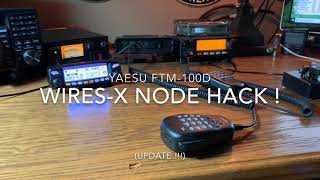 FTM100D WIRESX Node HACK [upl. by Watt494]