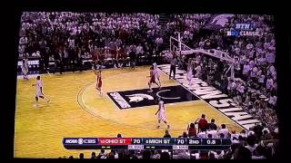 William Buford game winner at MSU for Big10 [upl. by Ayahs]