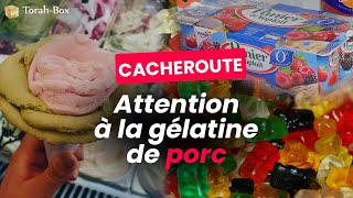 Cacheroute  attention à la gélatine de porc [upl. by Harriette]