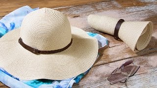 How do you pack a sun hat [upl. by Phillips]