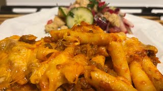 Easy Mostaccioli Pasta Recipe [upl. by Adidnere495]