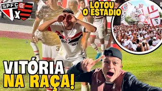 SÃO PAULO VENCE FLAMENGO NA RAÇA COM MORUMBI LOTADO São Paulo x Flamengo [upl. by Pulling]