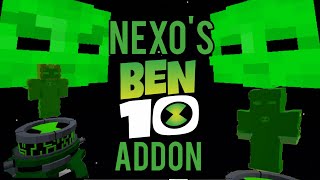 Minecraft Ben 10 Mod quotNexos Addonquot Is It Better [upl. by Tterb]