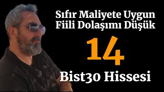 Fiili Dolaşımı Düşük Bist 30 Hisseleri Sıfır Maliyet Birikime Uygun [upl. by Suirauqed871]