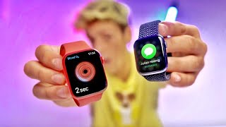 NEW Apple Watch Series 6 UNBOXING Blue amp Red  Solo Loop [upl. by Tsepmet871]