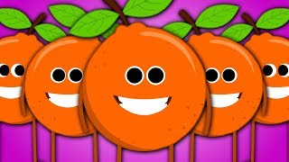 Five Little Oranges Jumping On The Bed  Nursery Rhymes Song For Children  Baby Rhymes For Kids [upl. by Petulia]