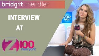 Bridgit Mendlers Interview at Z100s Jingle Ball 2012 [upl. by Yelrahc]