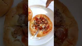 Sri Lankan Mini Pizza 🍕😋 ytshortsindia asmr shorts delicious explore [upl. by Emoryt]