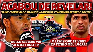 MERCEDES ACABOU DE REVELAR TRUQUE SECRETO  SAINZ CONFIRMADO NA AUDI  VEREDITO BRUTAL DE LAWSON [upl. by Attah]