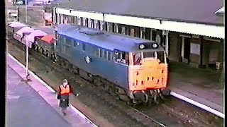 Track Rationalisation at Spalding  198485  PART 1 [upl. by Adnelg]